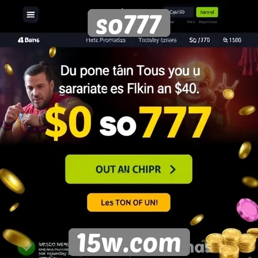 ofertas e promoções exclusivas no so777